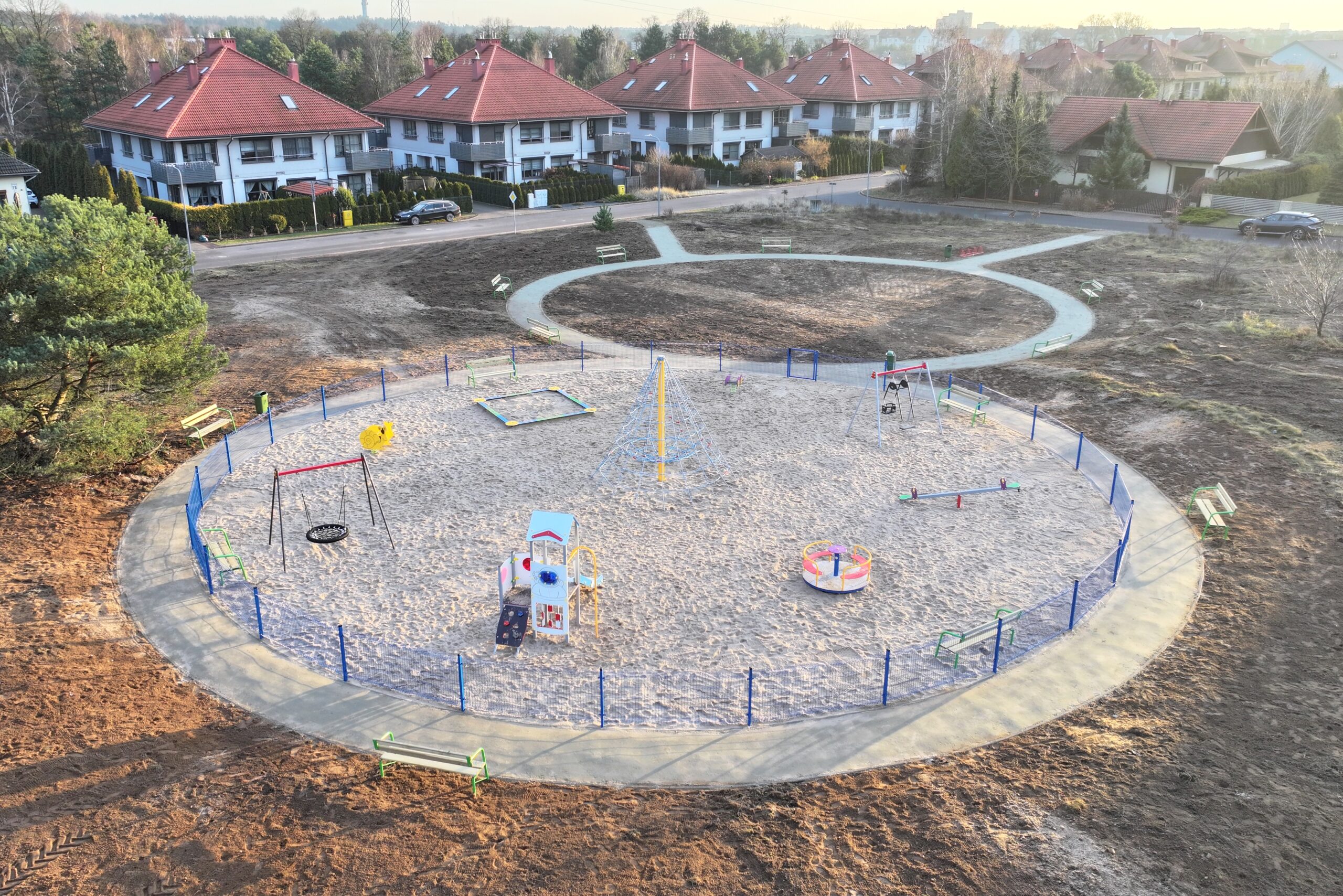 pila nowy lac zabaw na koszycach